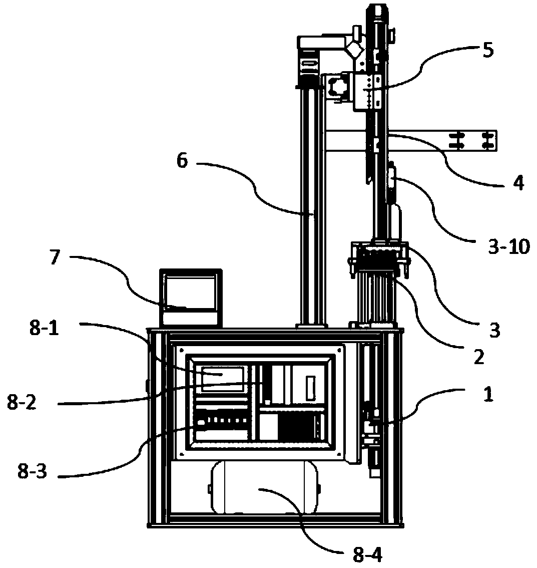 Intelligent placing device for seal ring frameworks