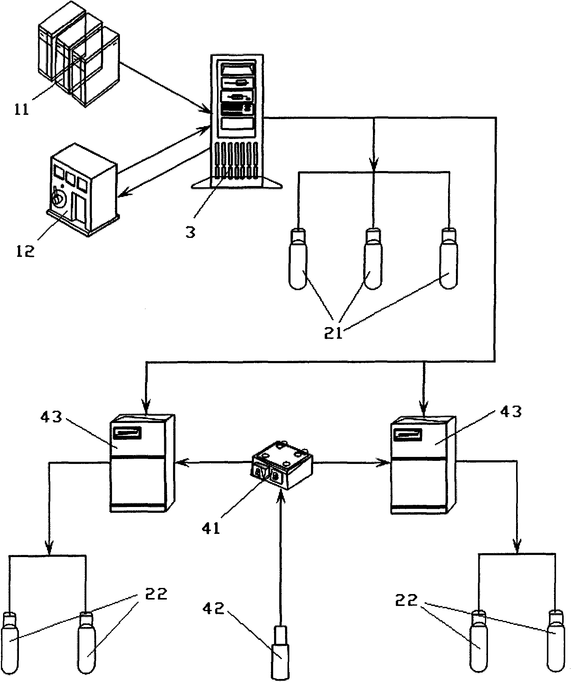 Device for controlling engineering precipitation