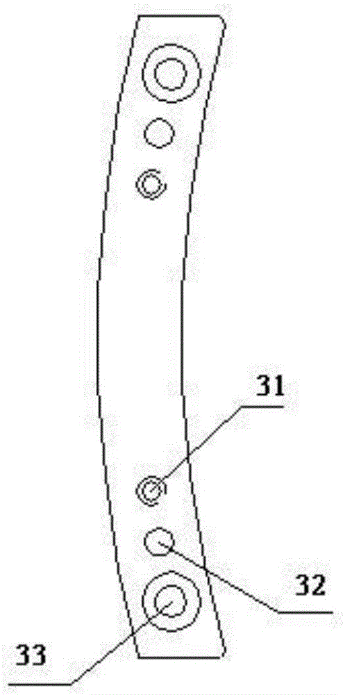 Large-caliber vacuum sealing optical window component