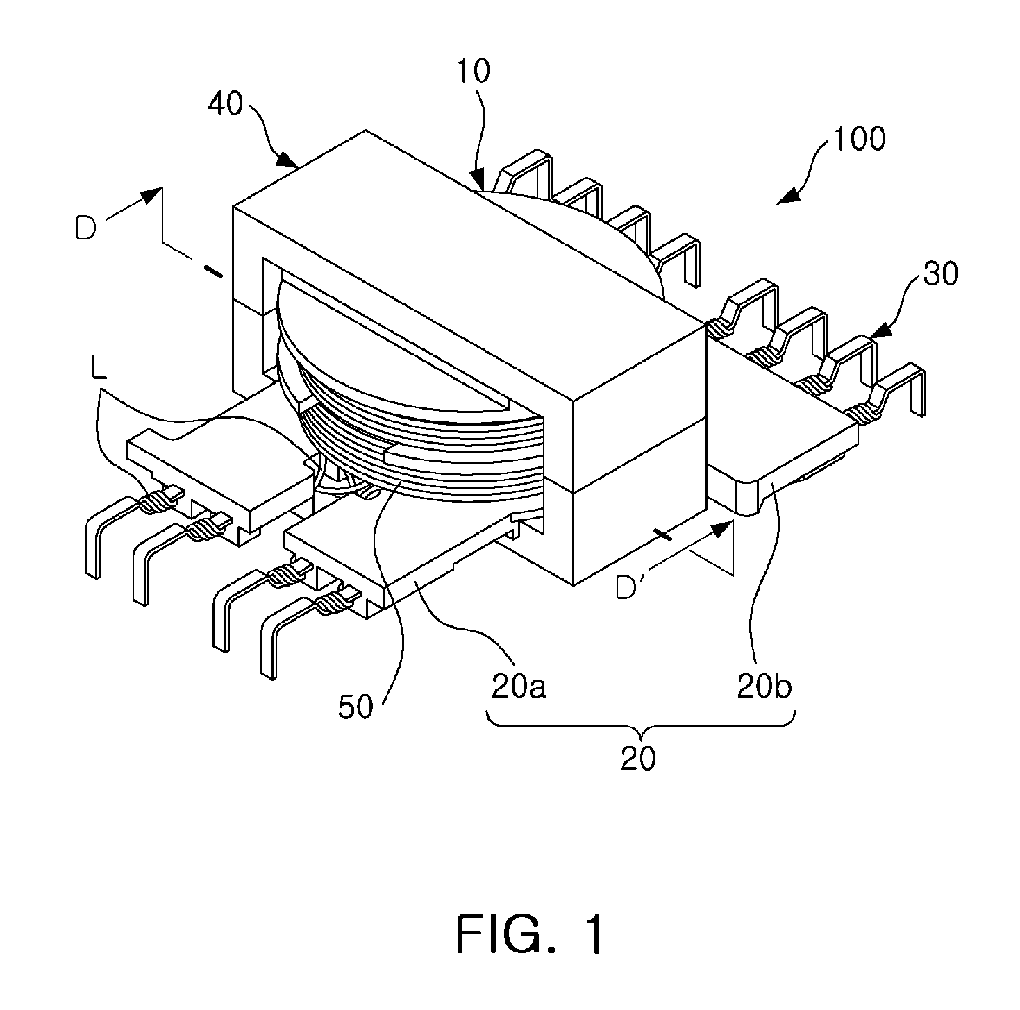 Transformer and power module having the same