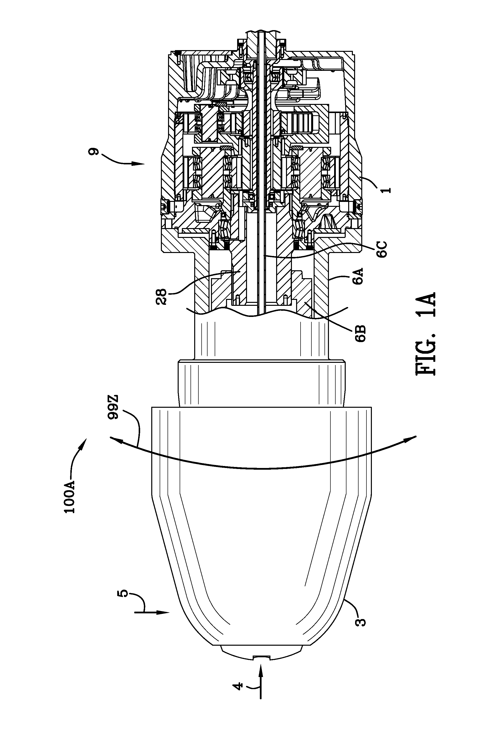 Roadheader gearbox