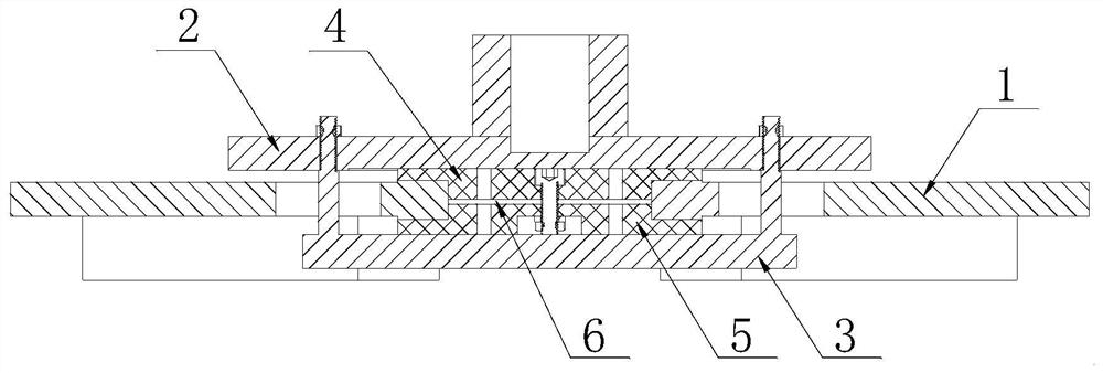 Planar floating connecting device and application thereof