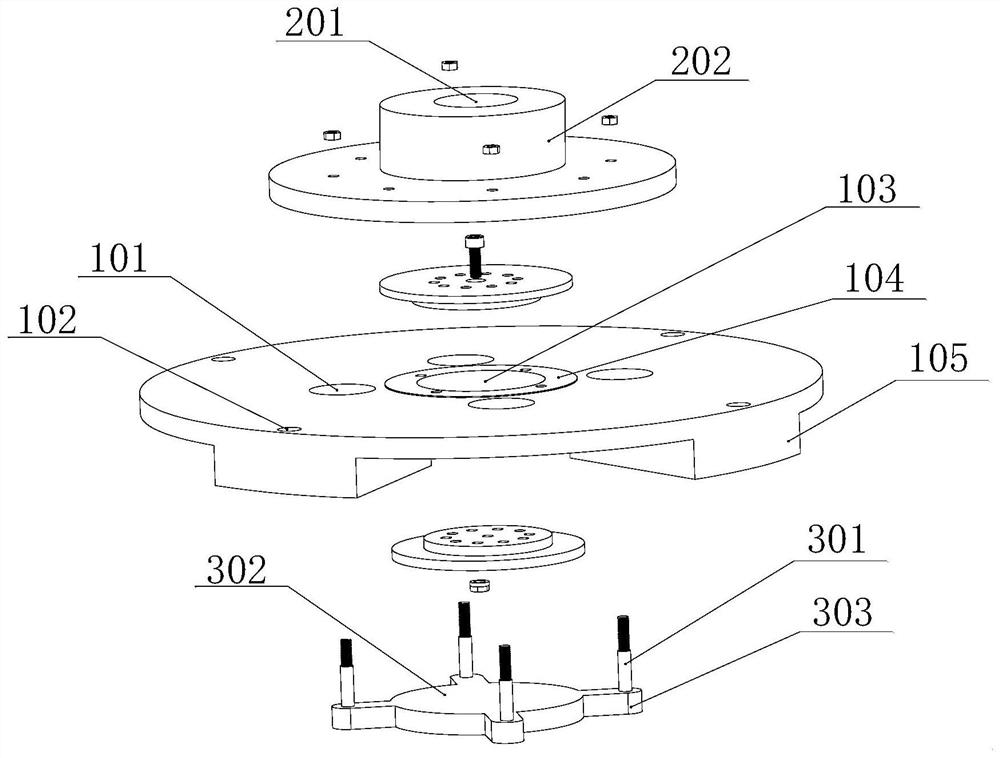 Planar floating connecting device and application thereof