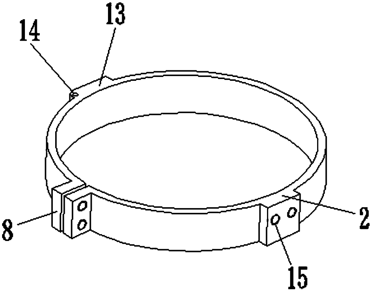 Auxiliary test tool and method for wave spring