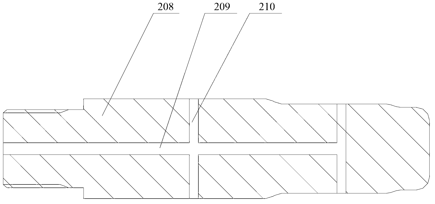 Porous expanded connection device