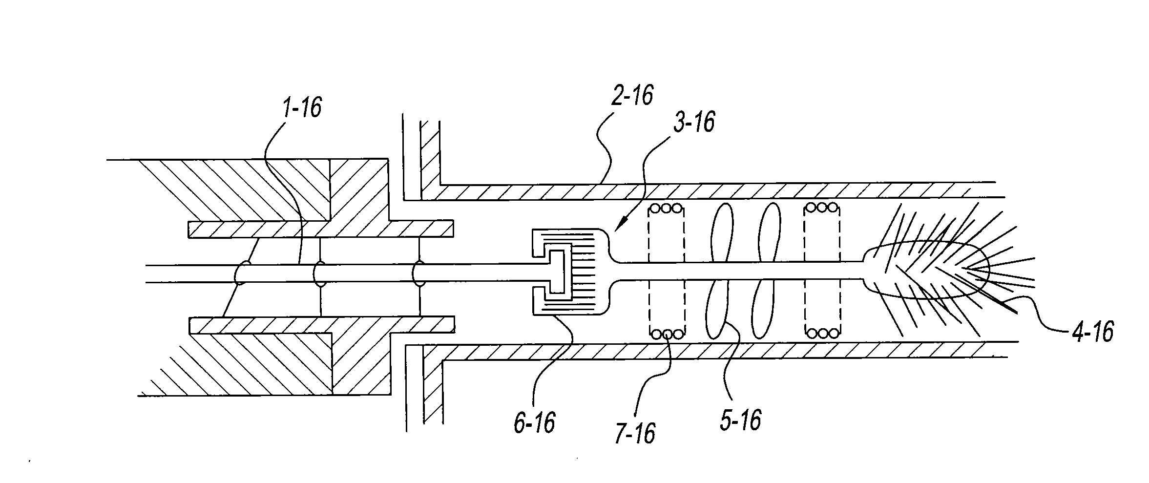 Cleaning system for tube and shell heat exchanger