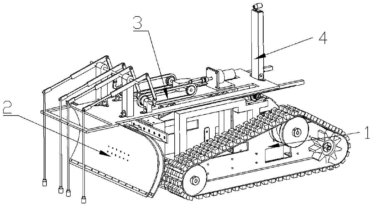 Snow removal robot