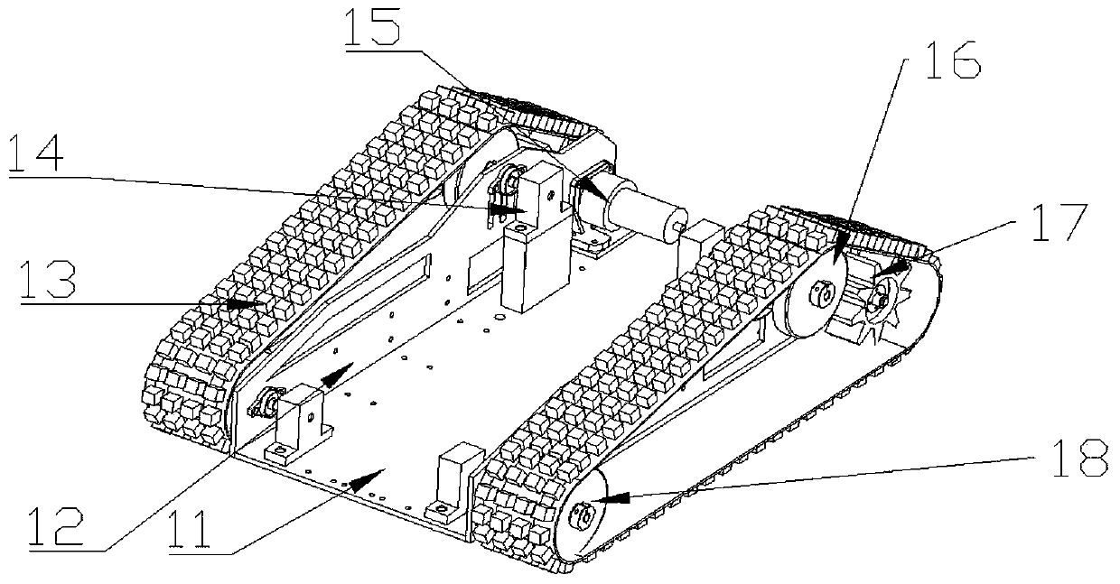 Snow removal robot