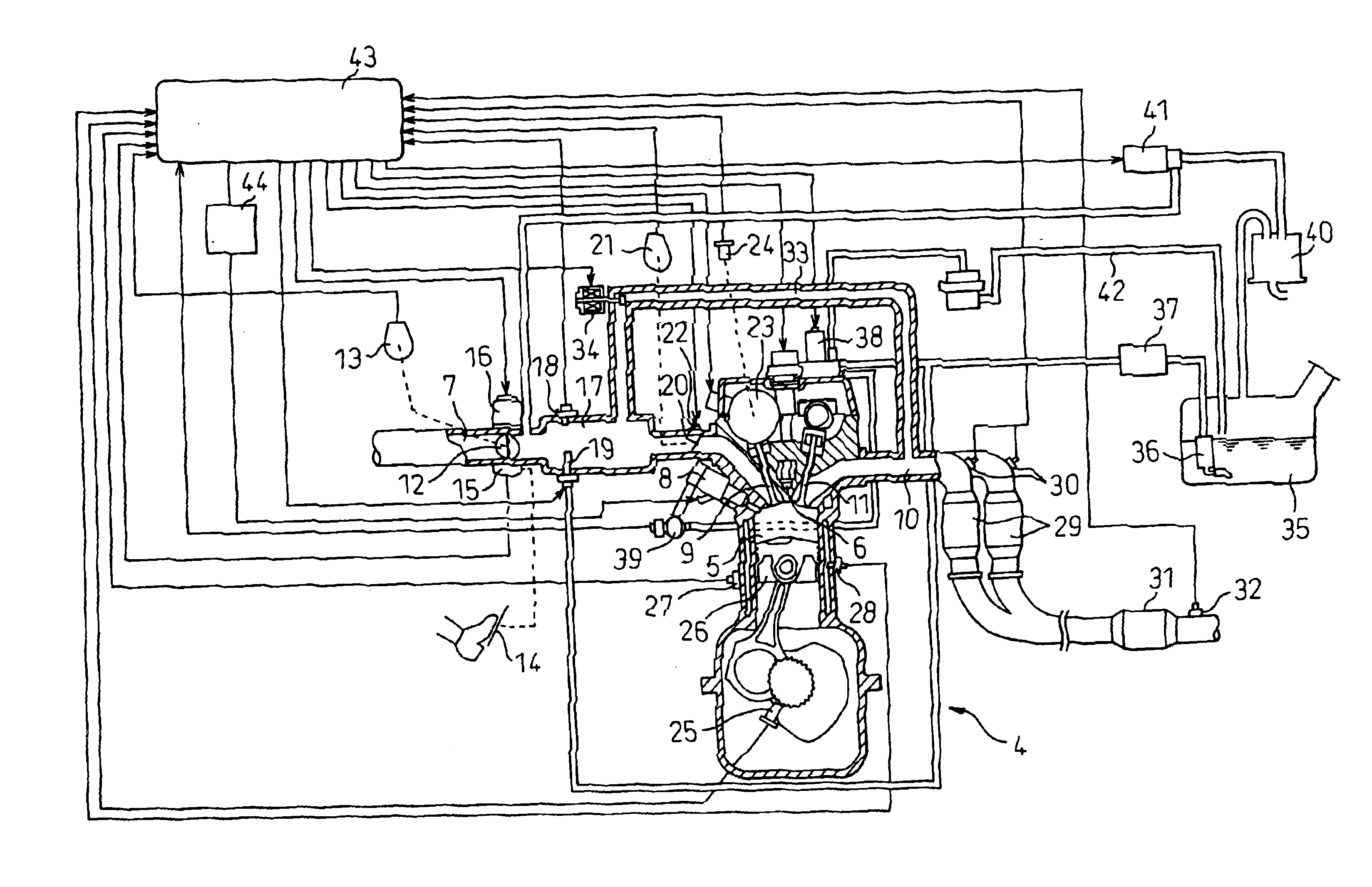 Exhaust gas purification system for internal combustion engine