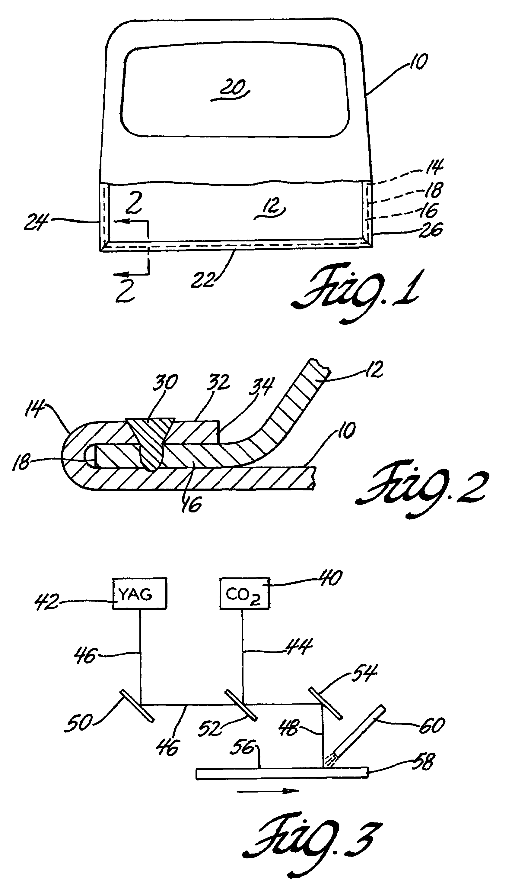 Compound laser beam welding