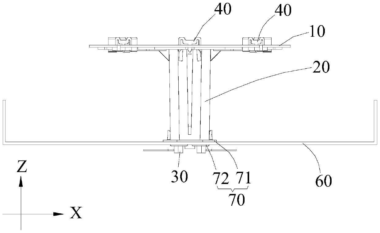 Dual-polarized radiating element and base station antenna