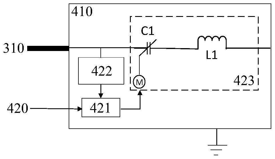 Semiconductor process chamber and lower electrode potential control method