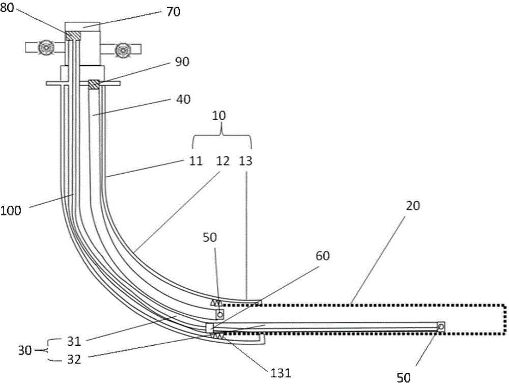 Oil extraction method for steam assisted gravity drainage (SAGD) dual horizontal well and tubular column equipment of oil extraction method