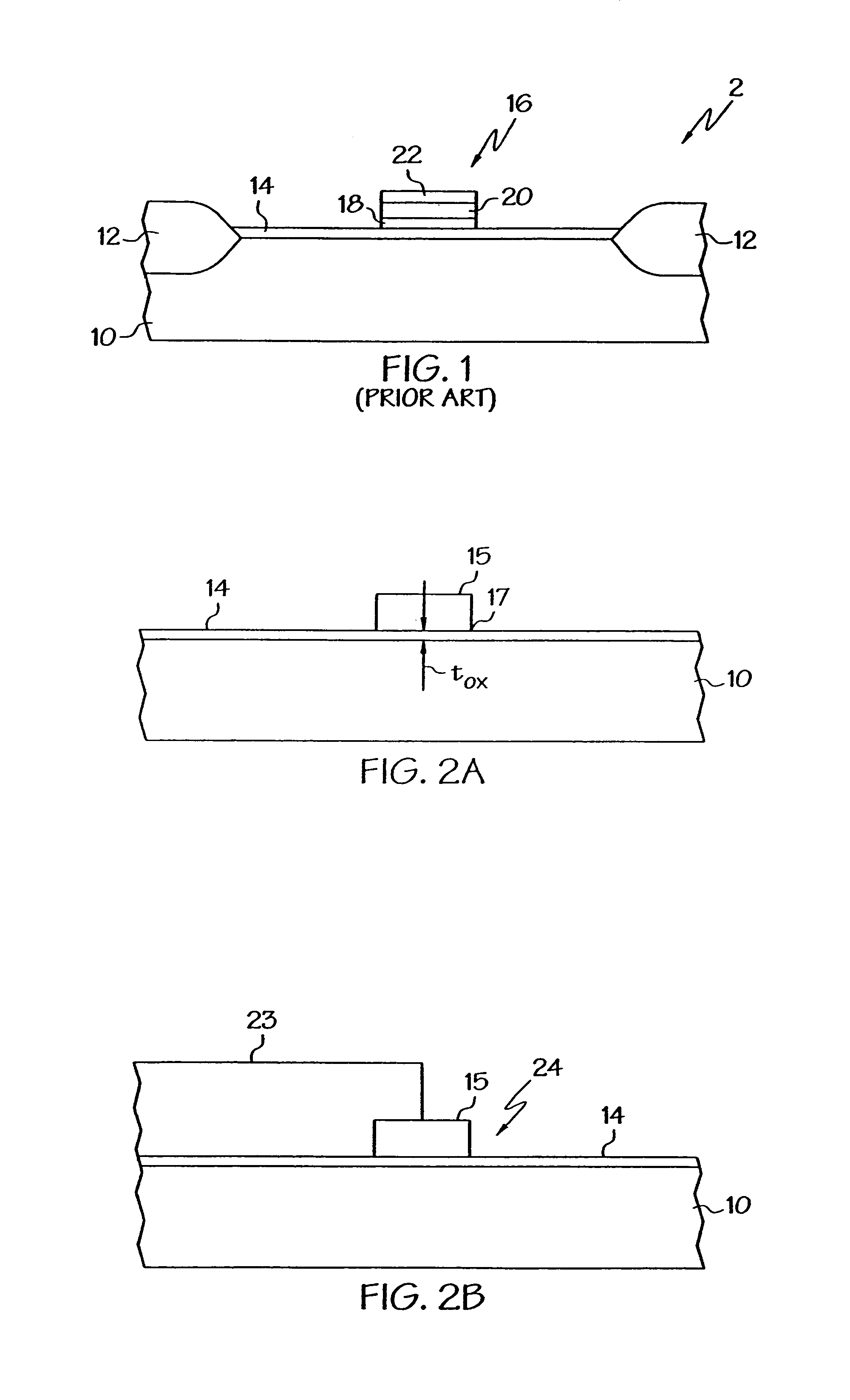 Method and device to reduce gate-induced drain leakage (GIDL) current in thin gate oxides MOSFETs