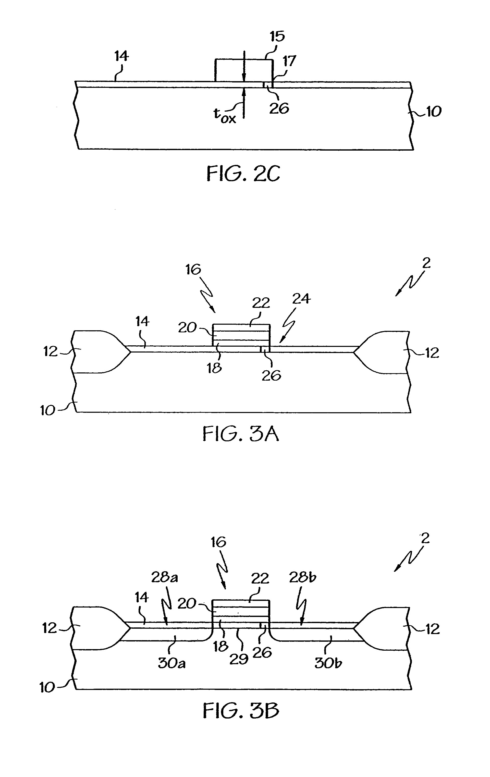 Method and device to reduce gate-induced drain leakage (GIDL) current in thin gate oxides MOSFETs