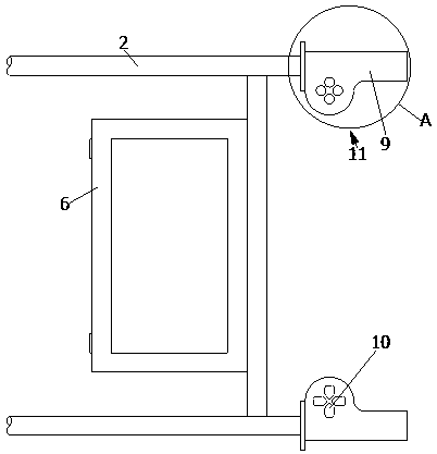 Cart type three-dimensional laser scanning map device