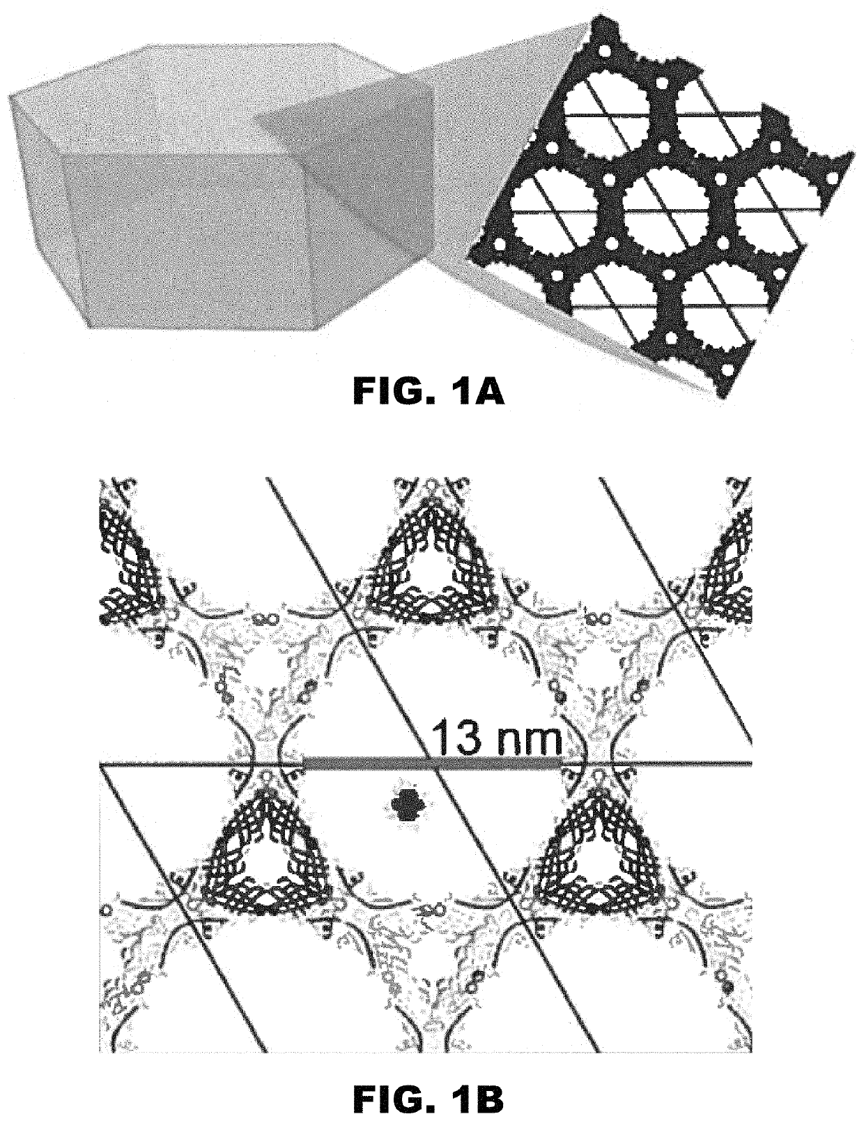 Engineered programmable molecular scaffolds from porous protein crystals