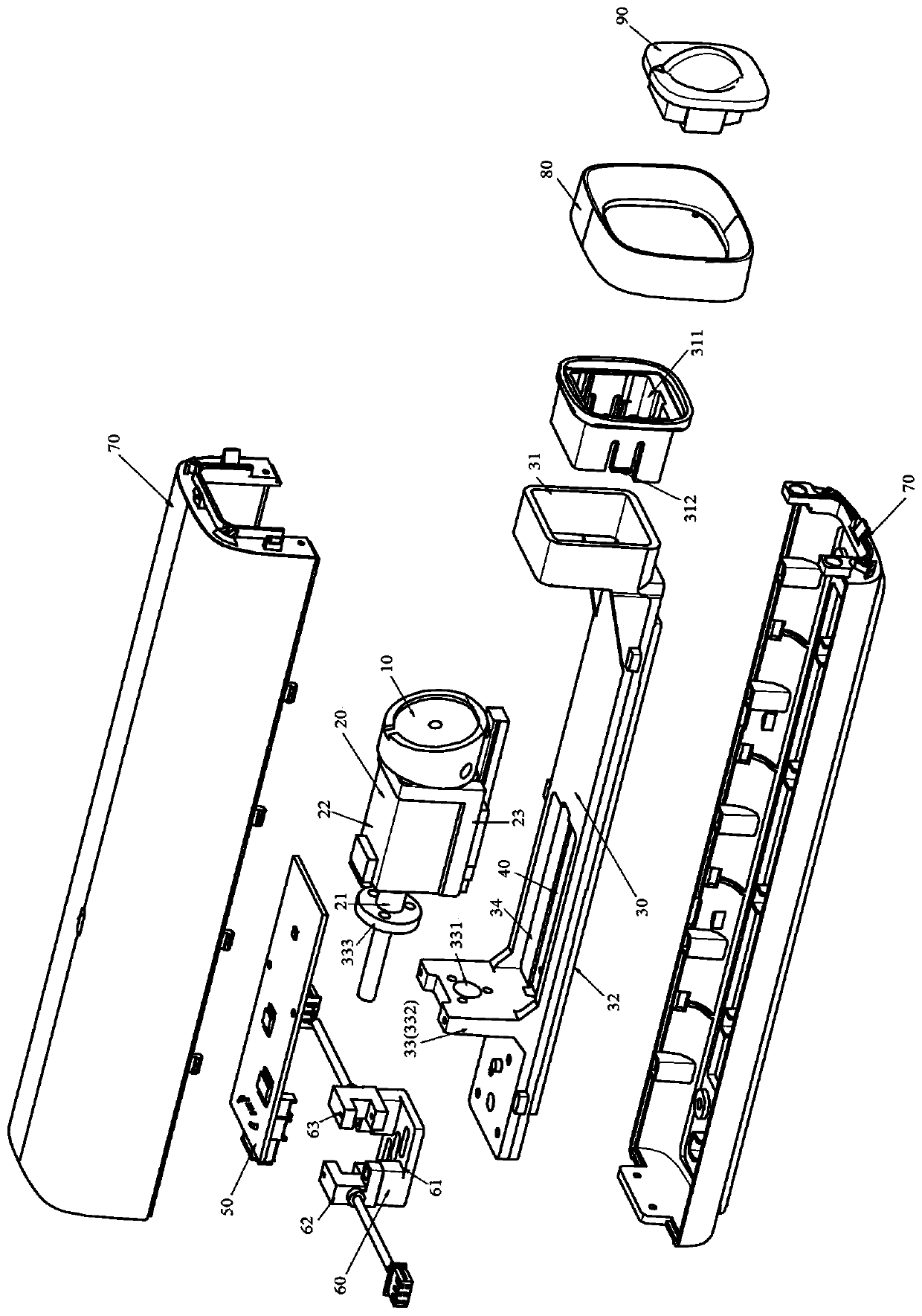 Calibration device of three-dimensional scanner and intraoral three-dimensional scanner