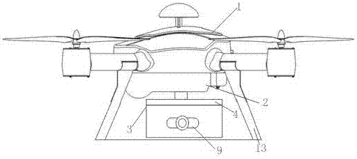 Fire protection unmanned aerial vehicle