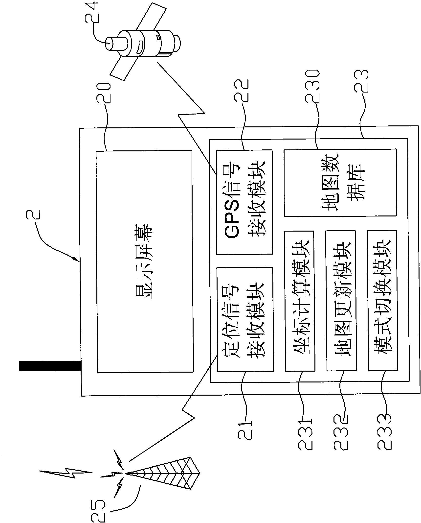 Map information updating device and method