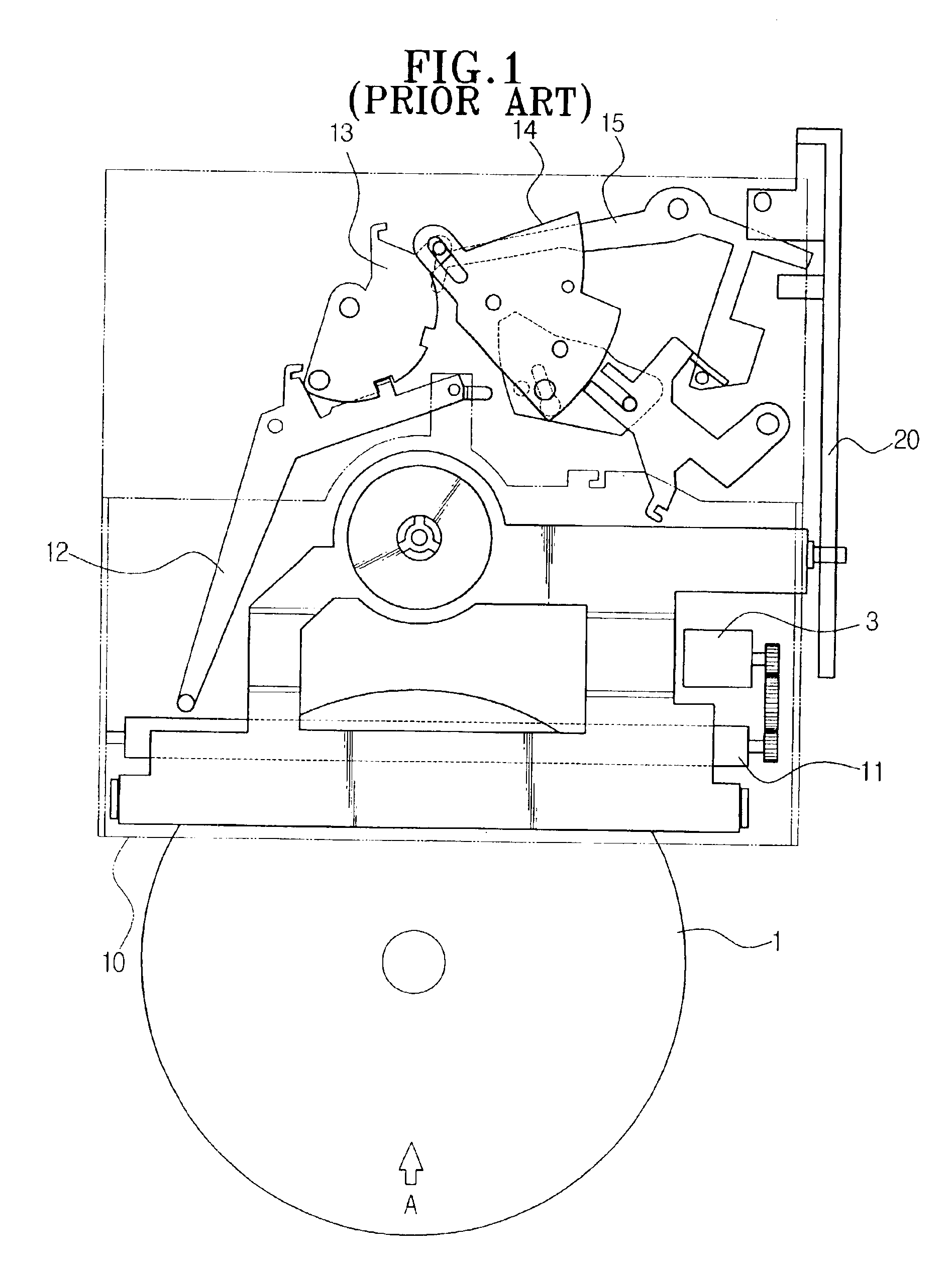 Disk loading device for disk player and a method for using the same