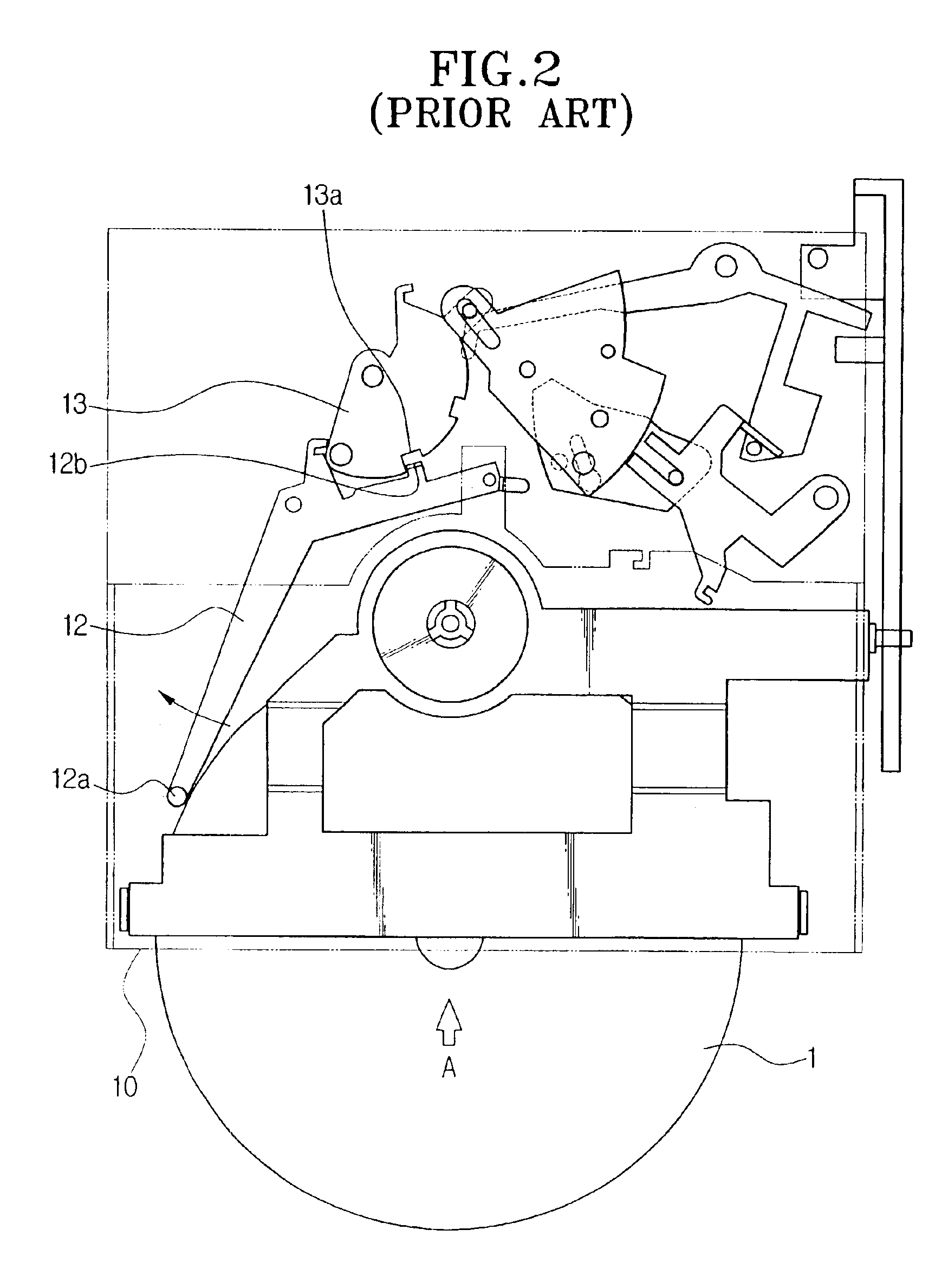 Disk loading device for disk player and a method for using the same