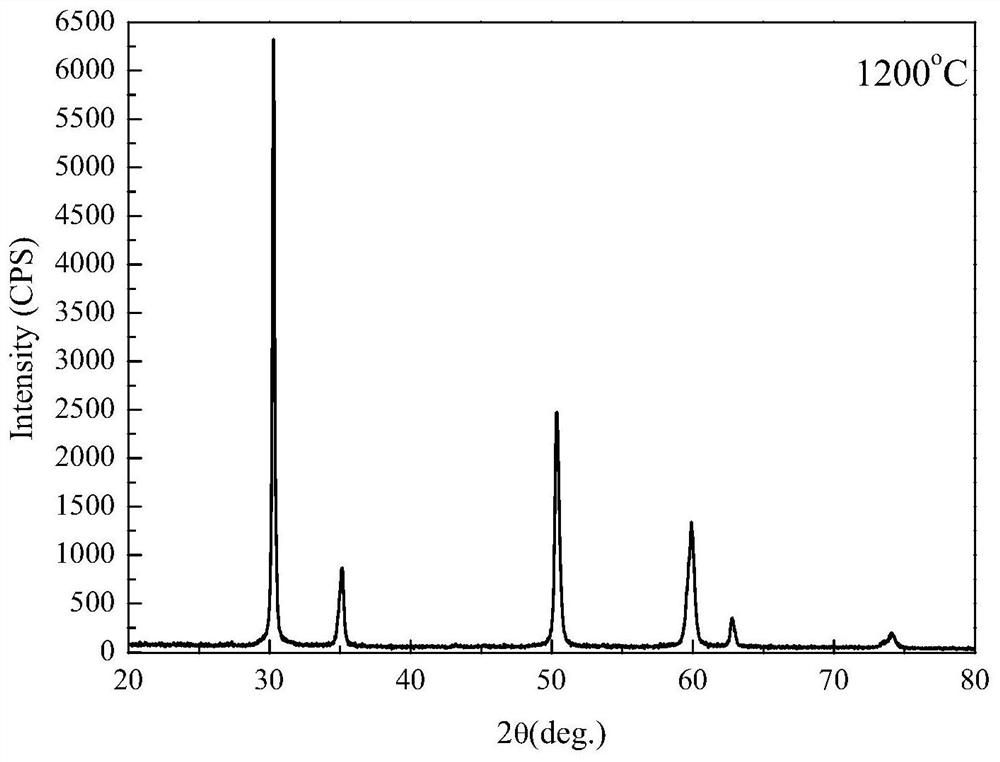 Micronano zirconia fiber and preparation method thereof