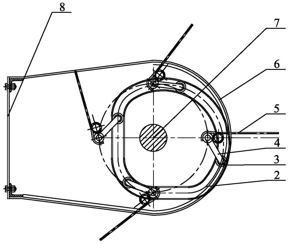 Shovel tooth and elastic tooth roller combined type peanut pickup device