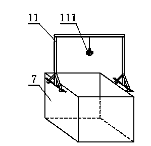 Stable solidification treatment and sanitary landfill disposal method for polluted soil