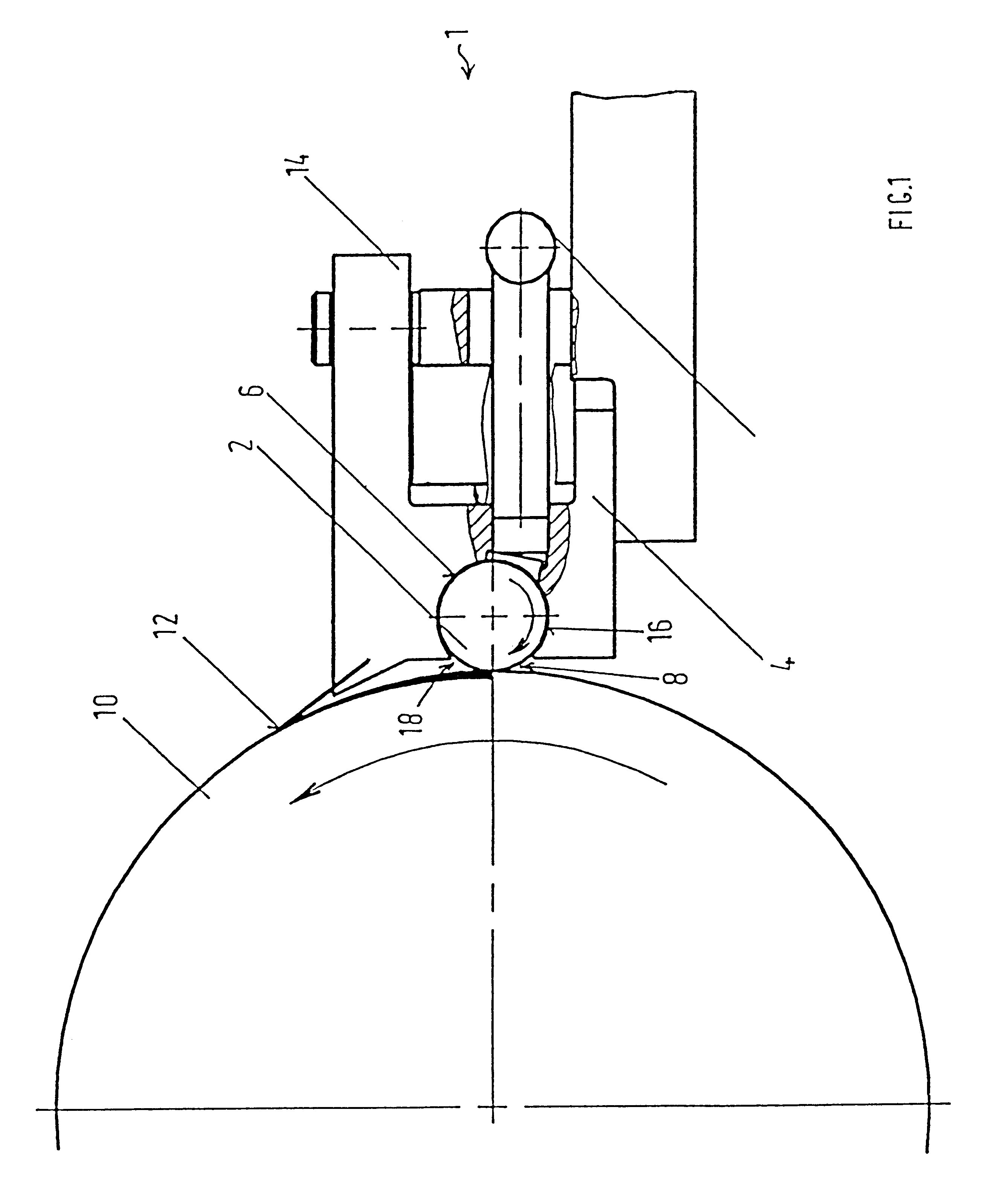 Doctor roller apparatus