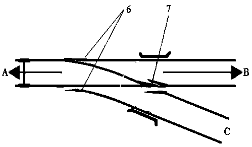 Train wheel and railway turnout matched with train wheel