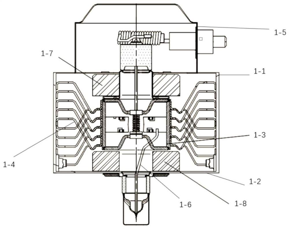 Miniaturized magnetron structure