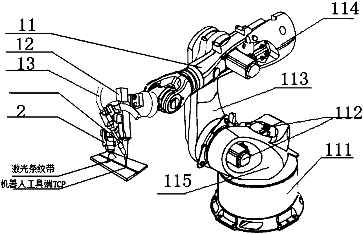 Active laser vision steady weld joint tracking system for laser-arc hybrid welding