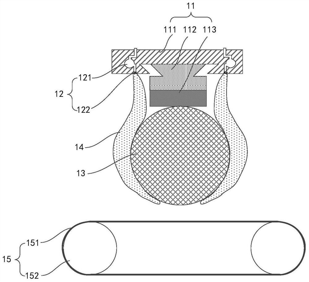 Crystal rod cutting device and crystal rod cutting method