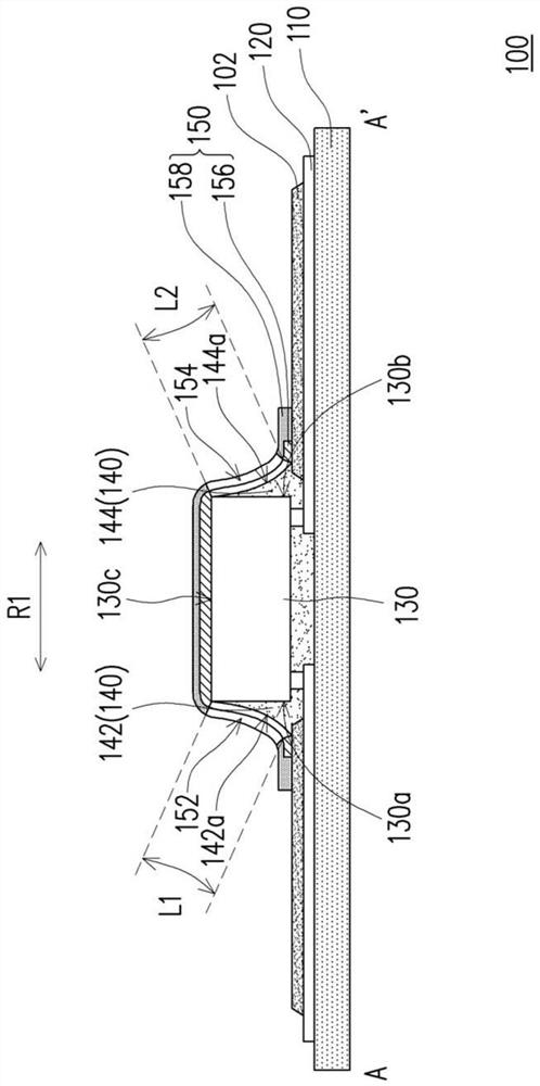 Chip-on-film (COF) package structure