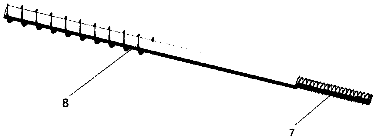 Medical couplant smearing auxiliary system and control method thereof