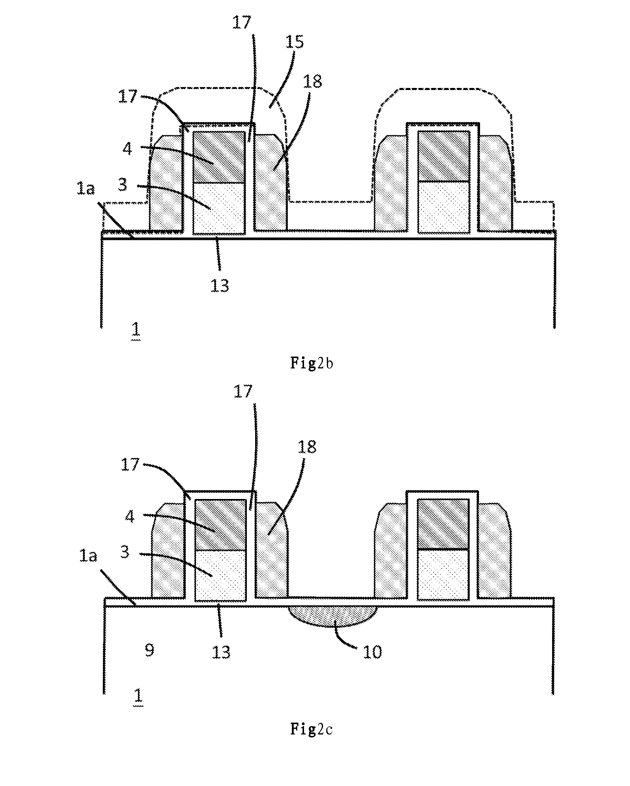 Non-Volatile Memory and Methods for Producing Same