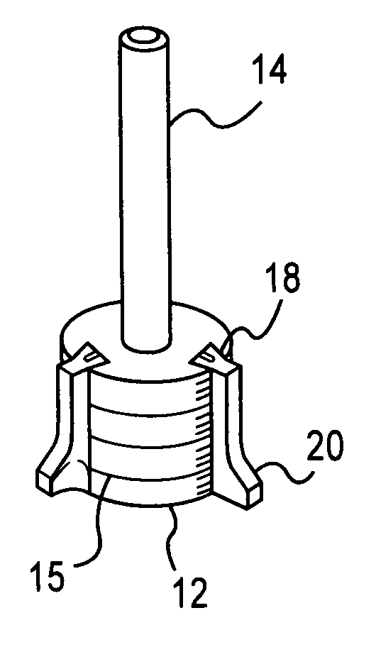 Cartilage bore depth gauge