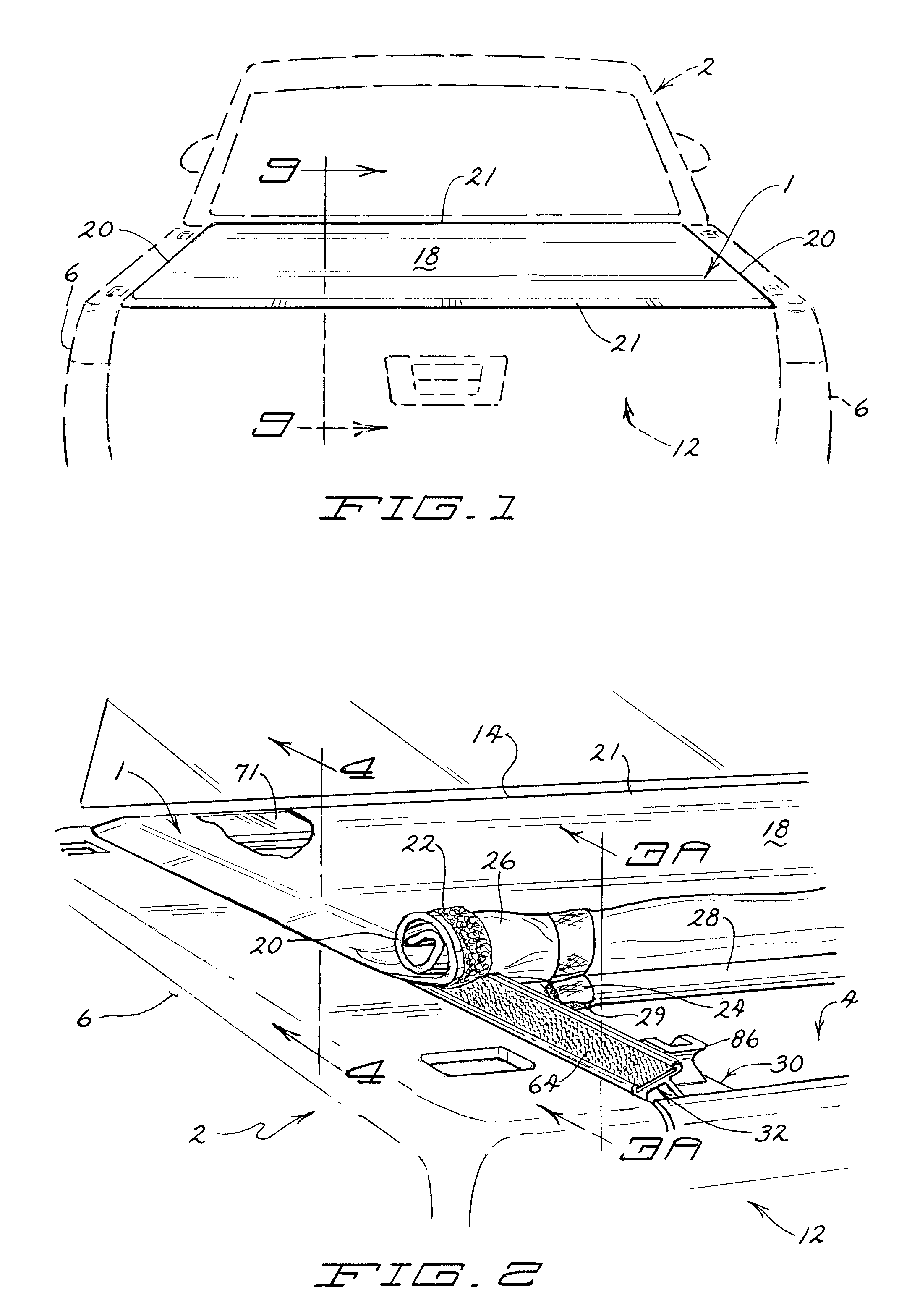 Tonneau cover assemblies