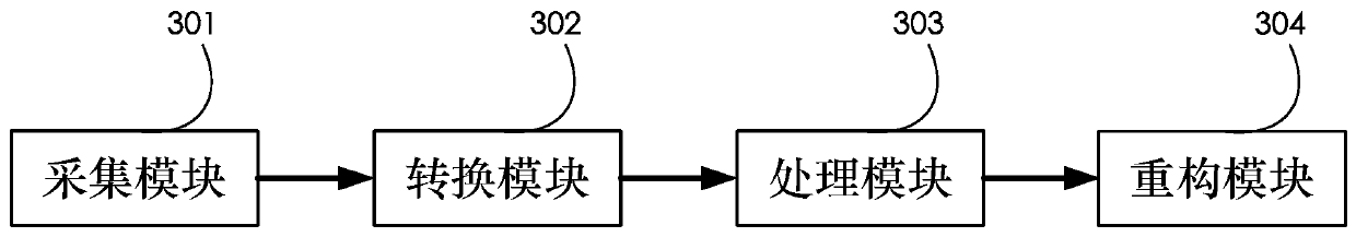 Transformer operation state vibration sound detection signal reconstruction method and system using data regularization