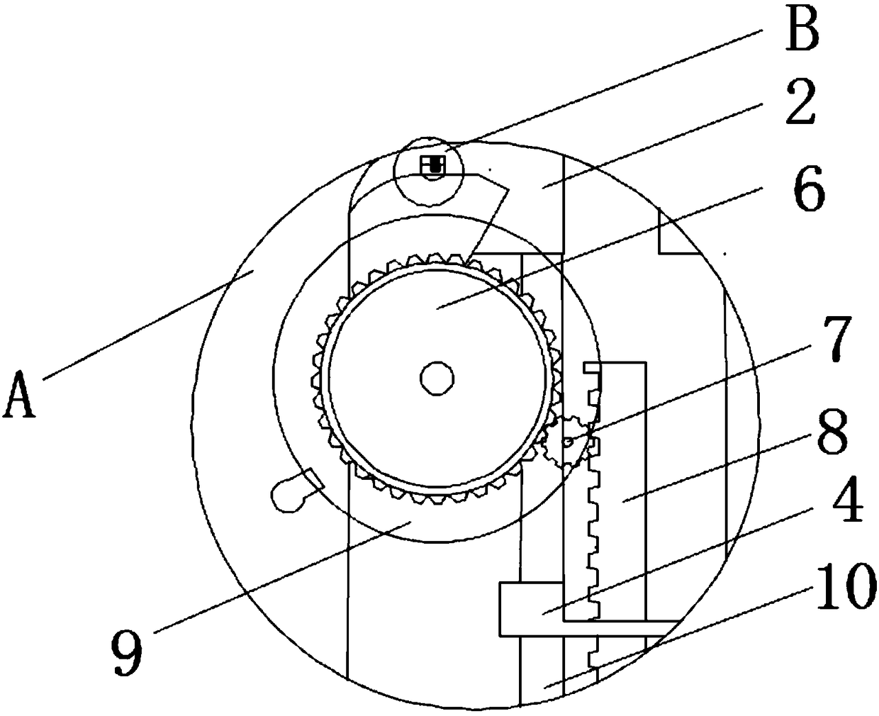 Drilling device convenient to use for furniture production