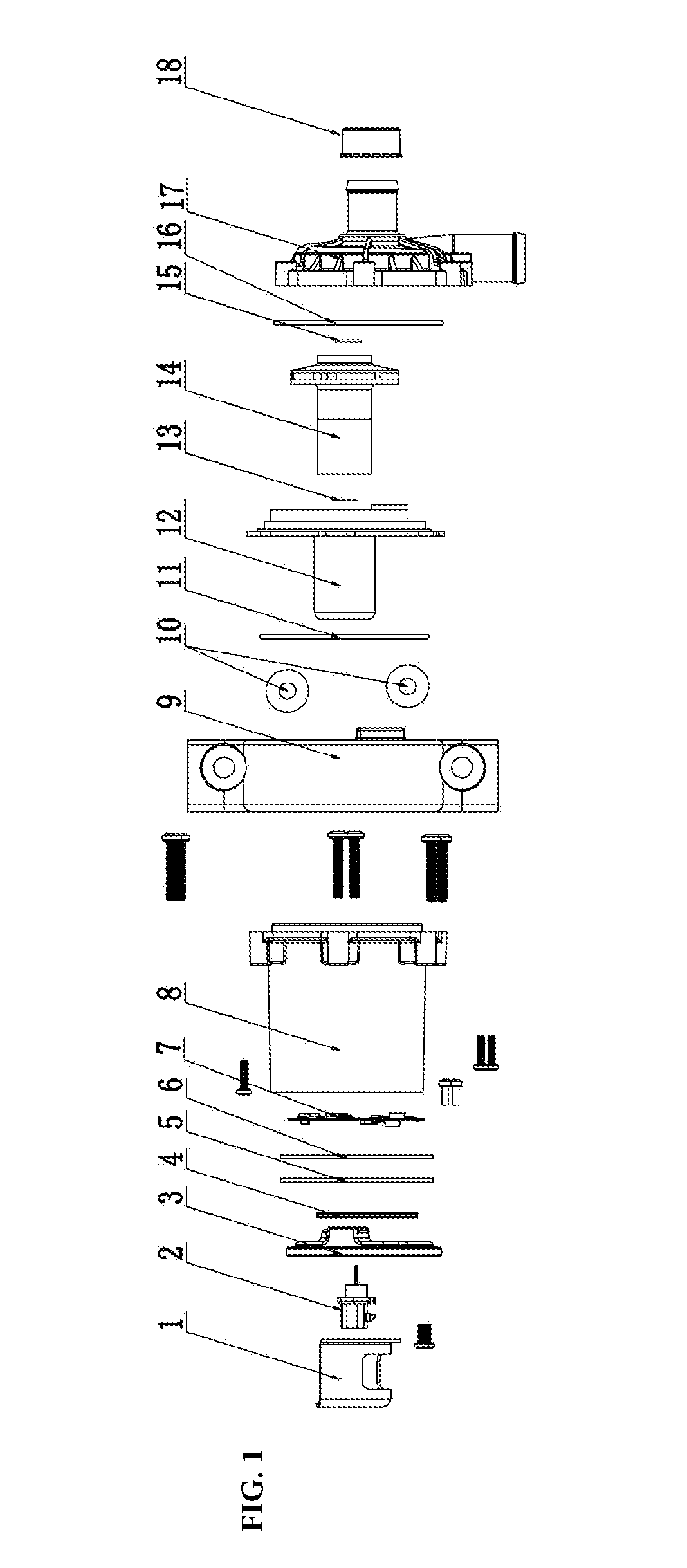 Energy-saving and endurable auto electric water pump