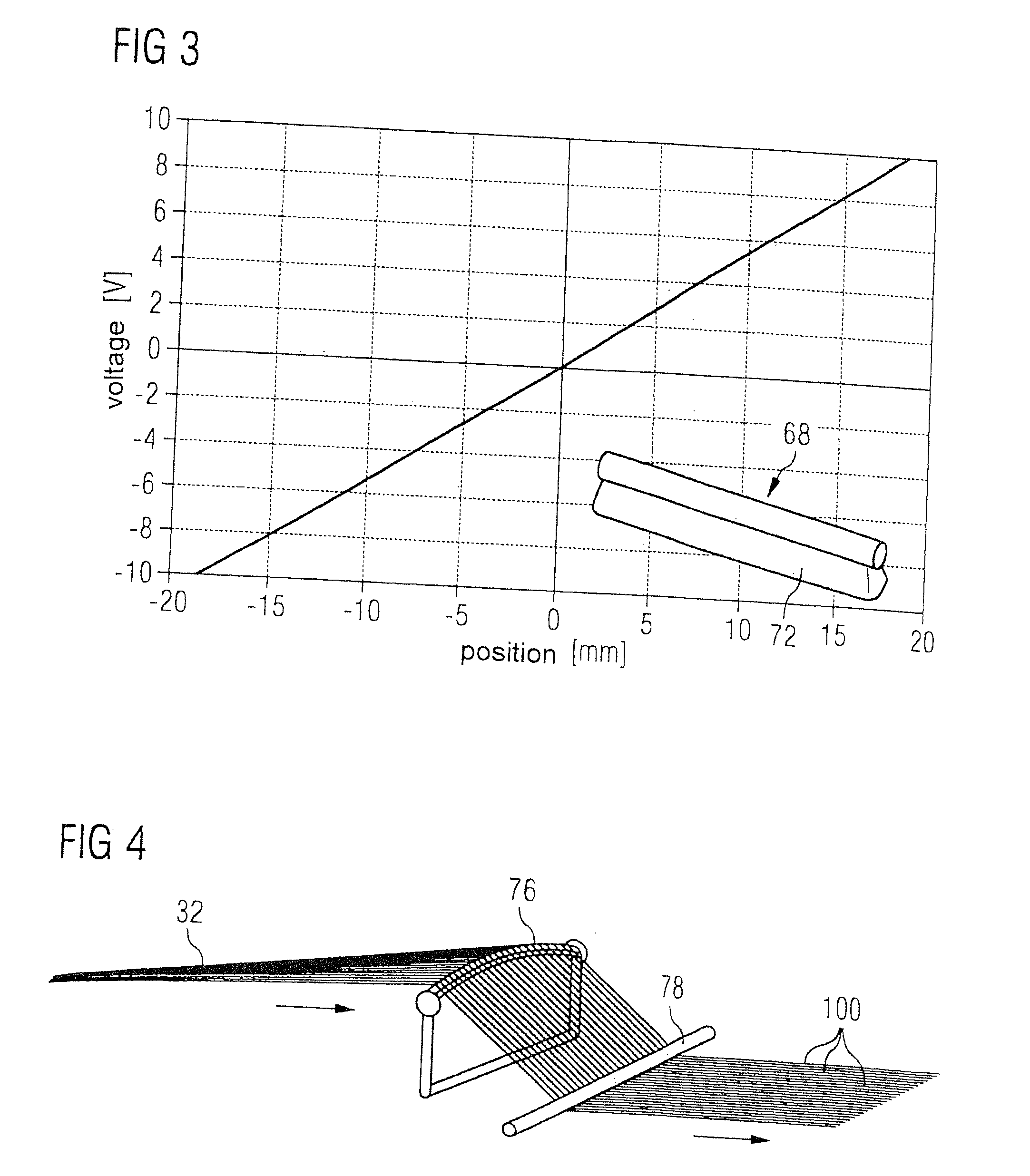 Spreading device for spreading out fiber filament bundles and spreading method carried out using the same