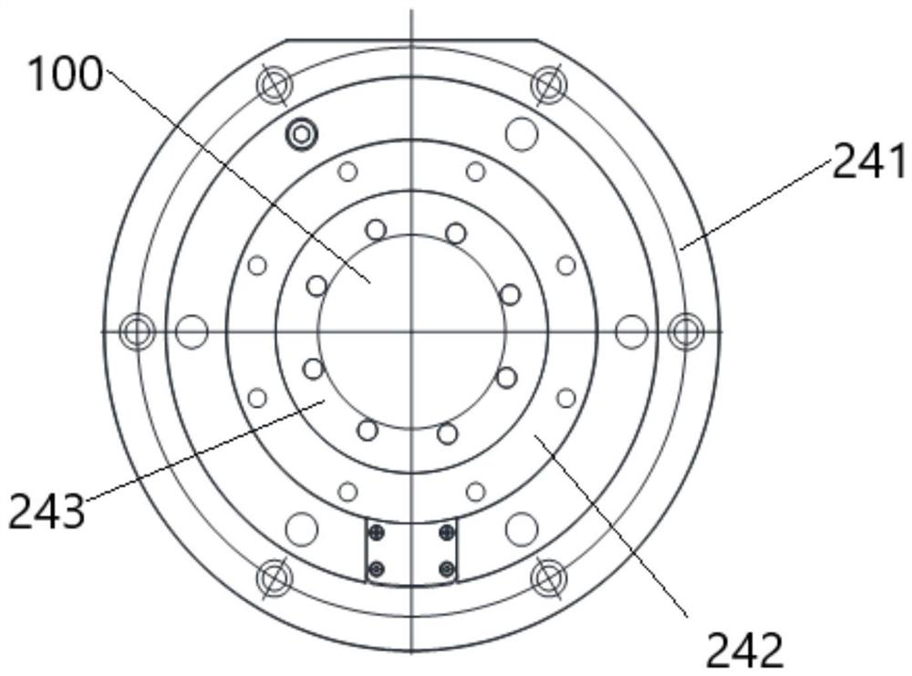 Novel grease lubrication main shaft for multi-wire sawing machine