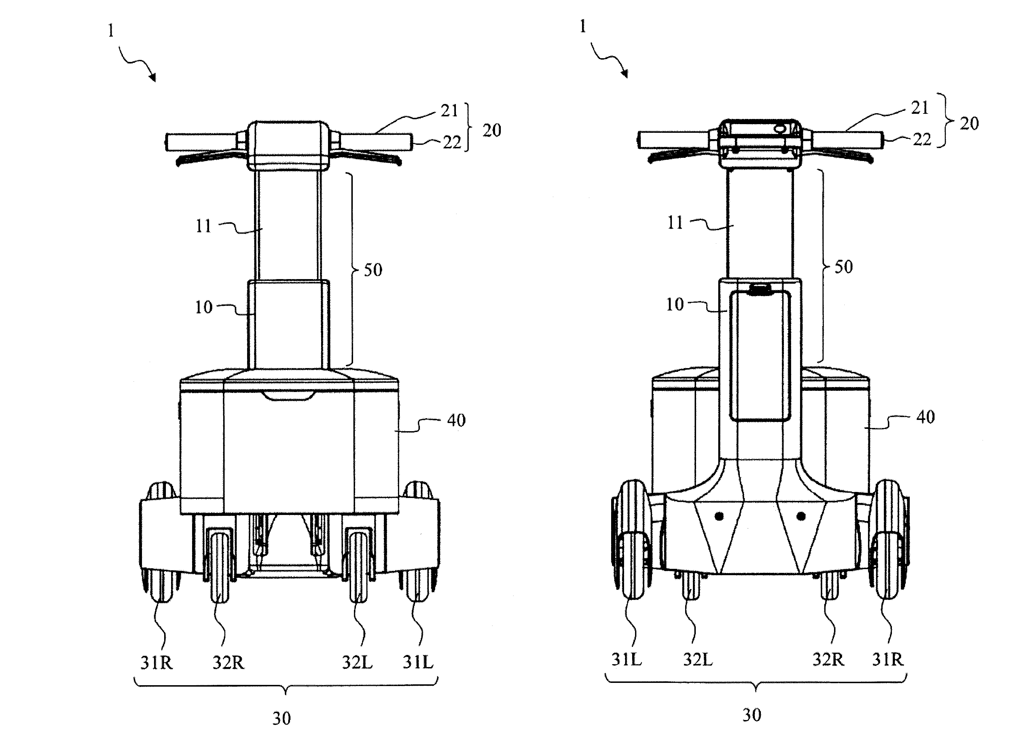 Manually propelled vehicle