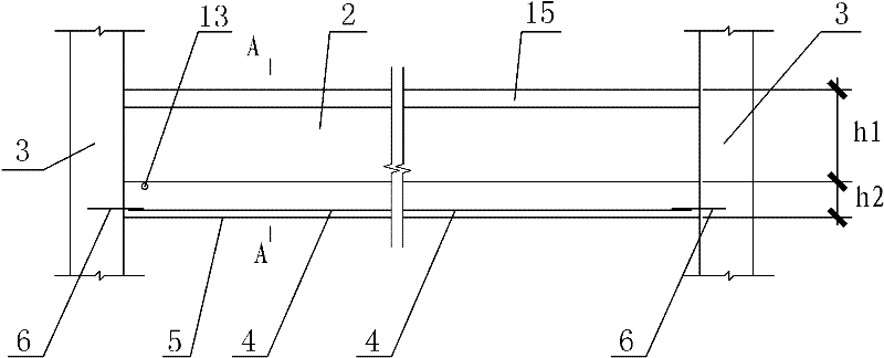 Grouting material and perfusion of same into enclosed steel die for reinforcement of steel concrete beams and columns