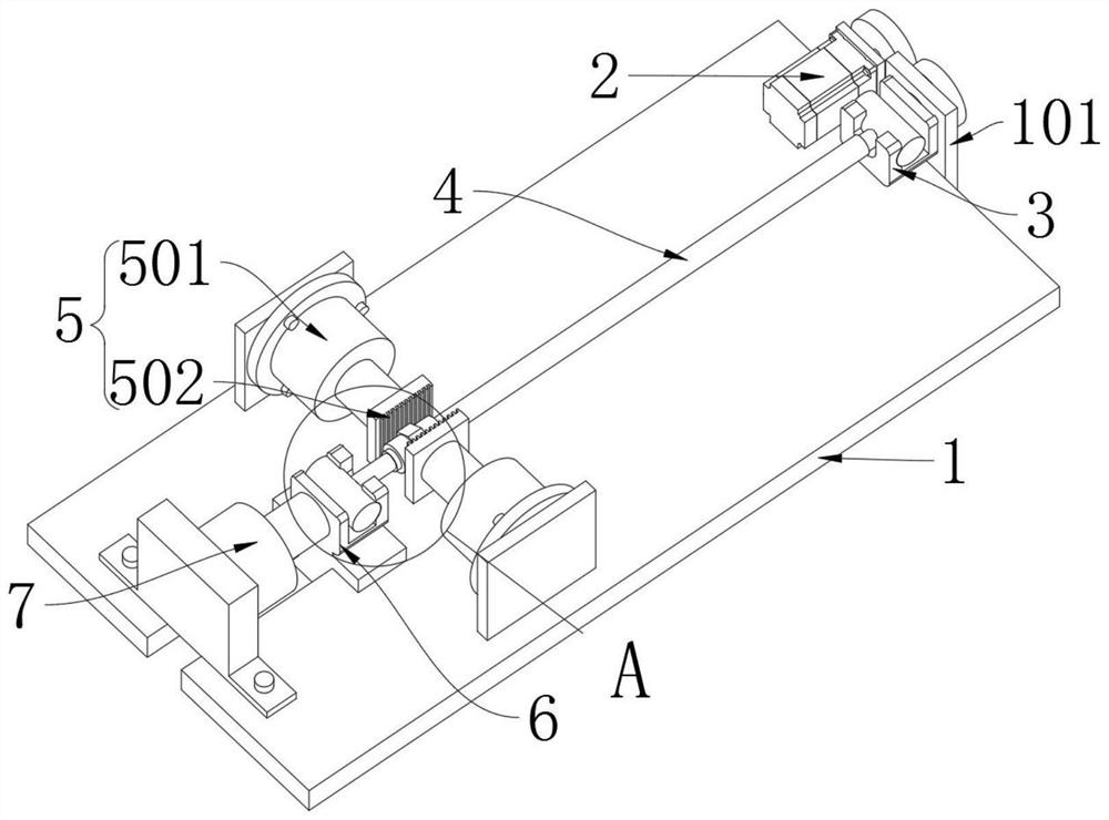 Pulling-out force test platform for gear selecting and shifting flexible shaft guide pipe