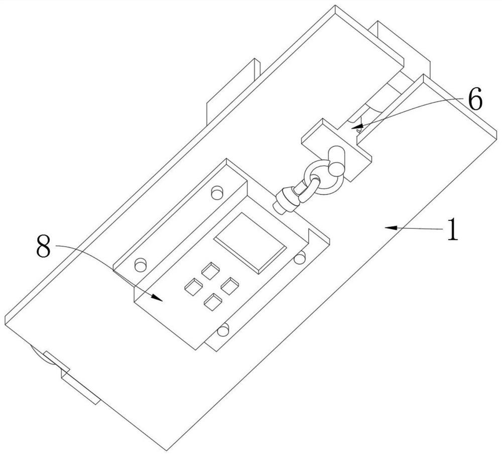 Pulling-out force test platform for gear selecting and shifting flexible shaft guide pipe