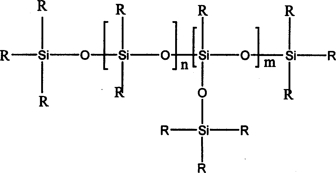 Modified adsorbent for oil component in water, its production and adsorber