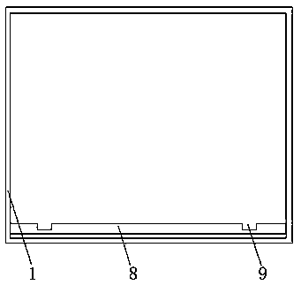 Waste gas treatment device for paint production